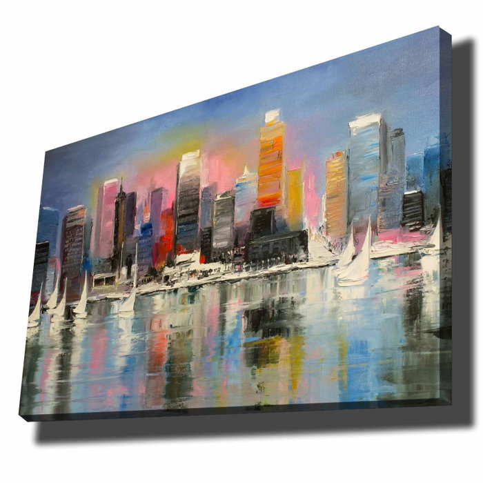 Wallity Lienzo Decorativo Multicolor 70 x 100 cm